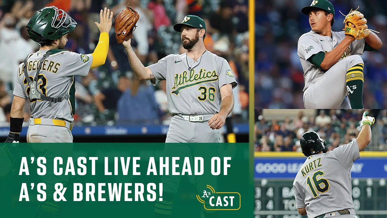 A's Cast Live Ahead of A's & Brewers from Vegas!| Rollie Fingers, J.T. Ginn & Bob Nightengale join!