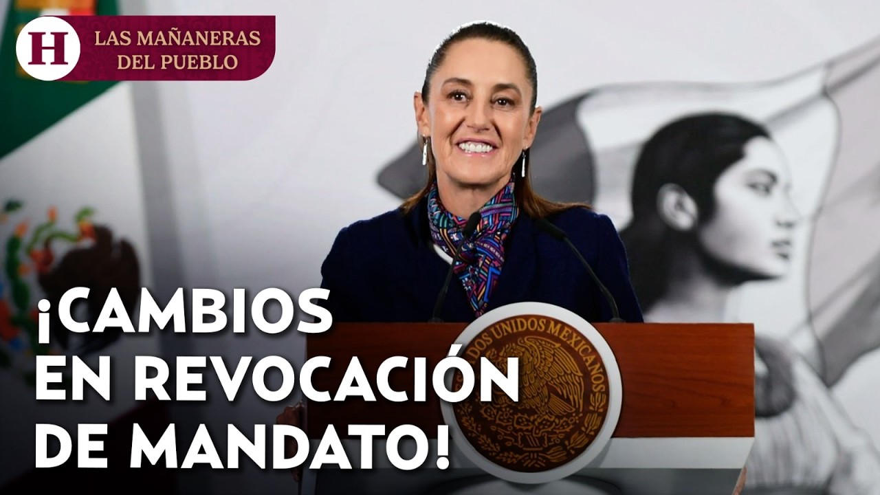 Resumen Mañanera 18 de Marzo: Claudia Sheinbaum defiende poder hablar en la revocación de mandato