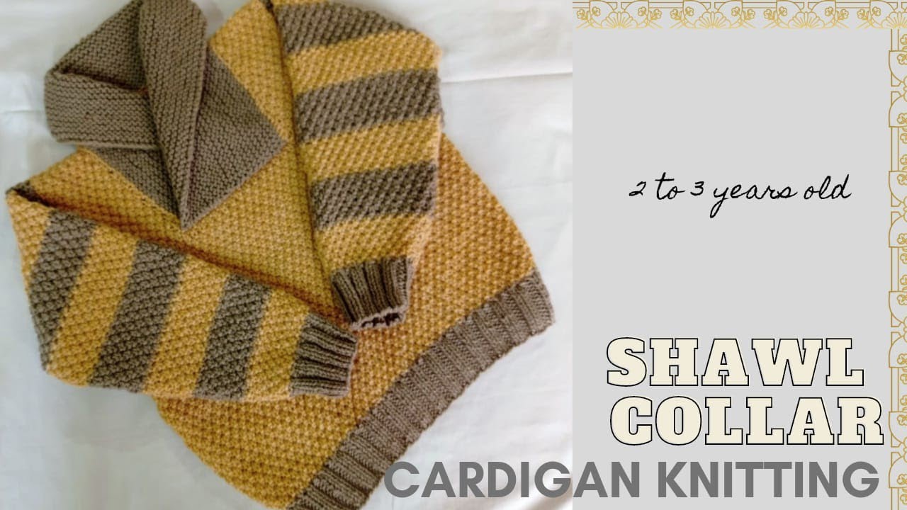 Knitting Pullover for 2-3 Years Old Boy | Baby Sweater Easy Knitting Tutorial