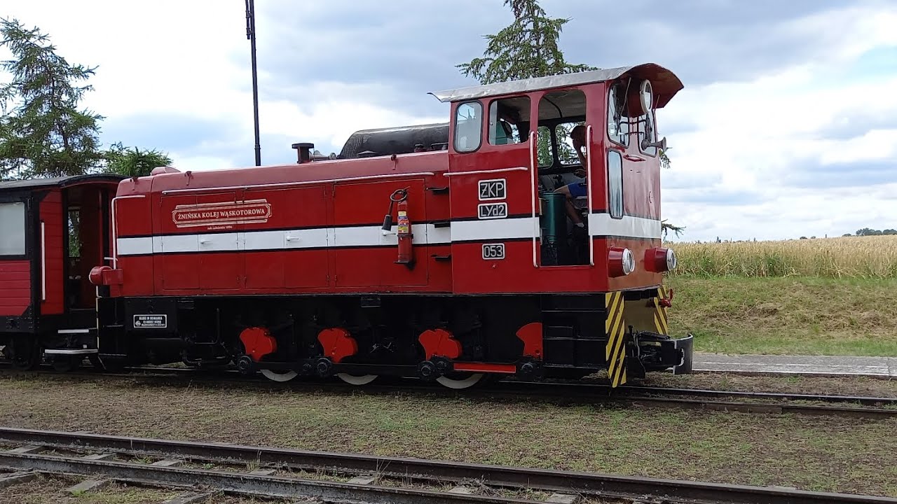 przejazd ŻKW Gąsawa-Biskupin-Wenecja-Biskupin-Gąsawa
