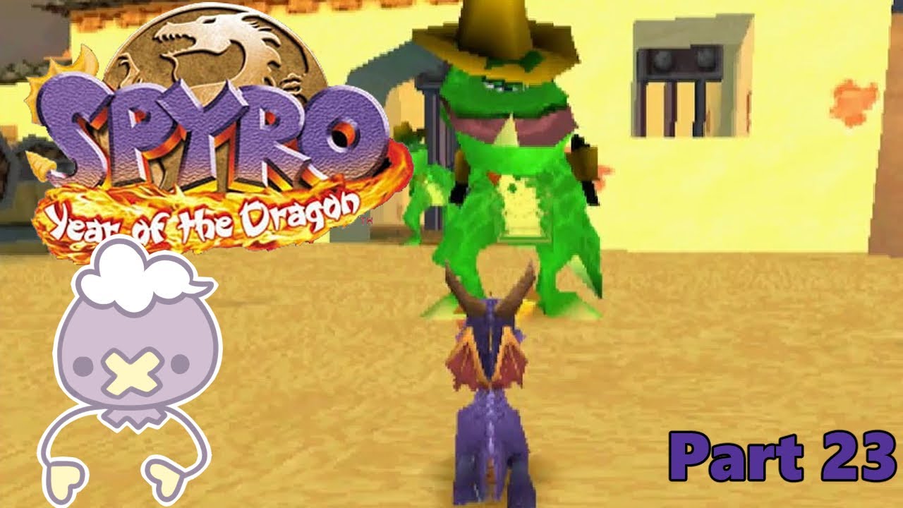 Let's Play Spyro: Year of the Dragon - #23. Jurassic Western