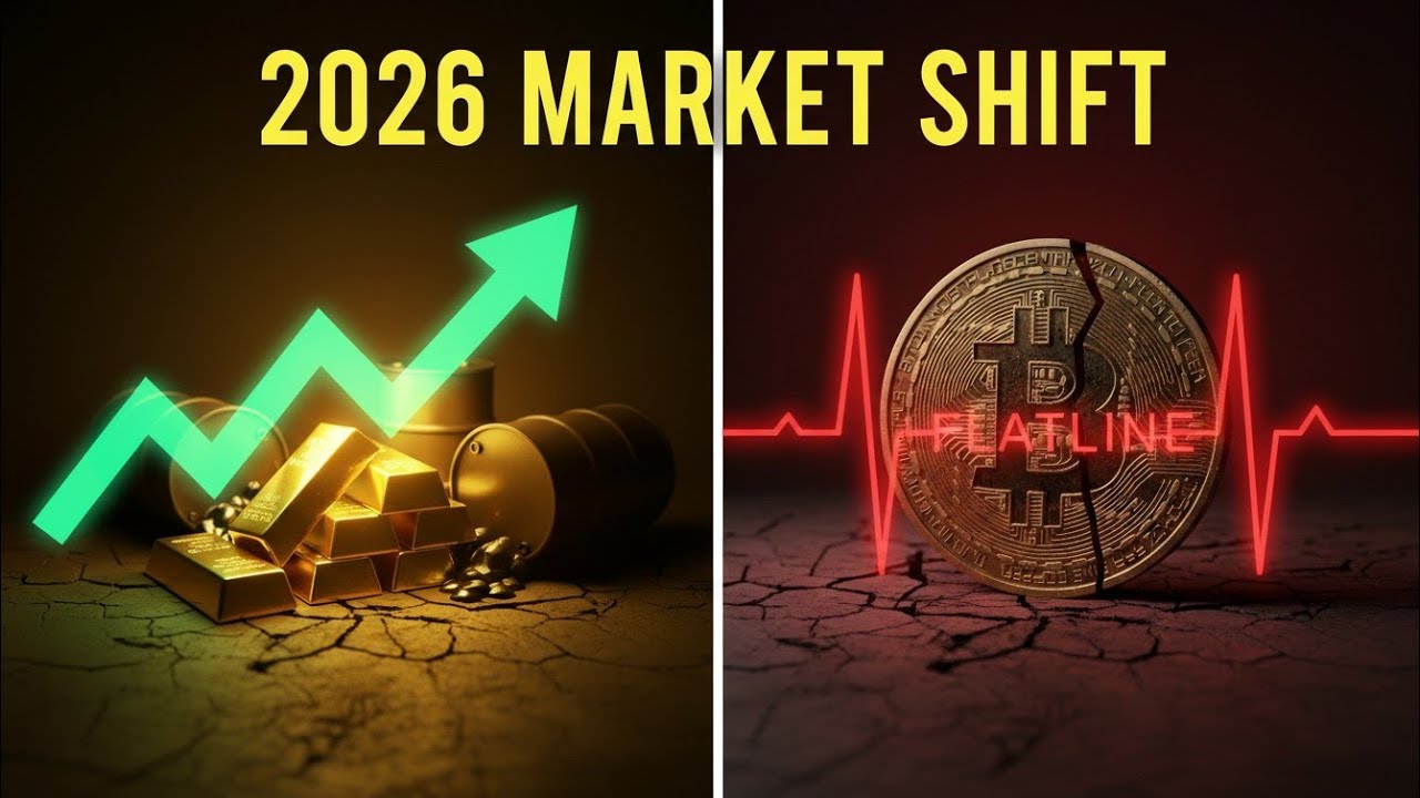The Great Rotation of 2026: Why Commodities Are Exploding While Crypto Flatlines