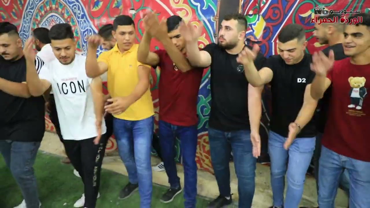 سهرة العريس معاذ رائد صقر كايد دحية مع الفنان صالح الرباع 2022