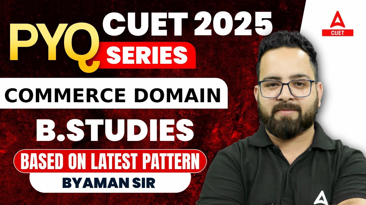 CUET 2025 Business Studies Previous Year Question | PYQ's | By Aman Sir