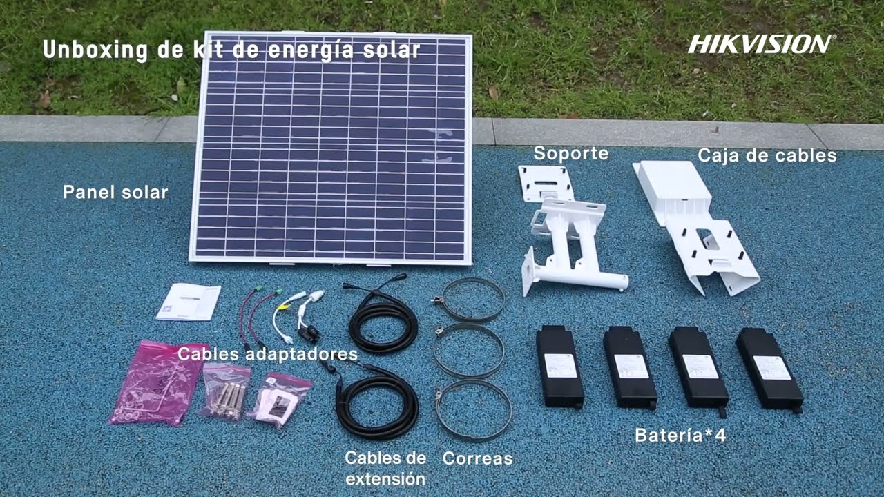 Unboxing y configuración completa de la solución de seguridad solar integrada de Hikvision. ☀️🔒