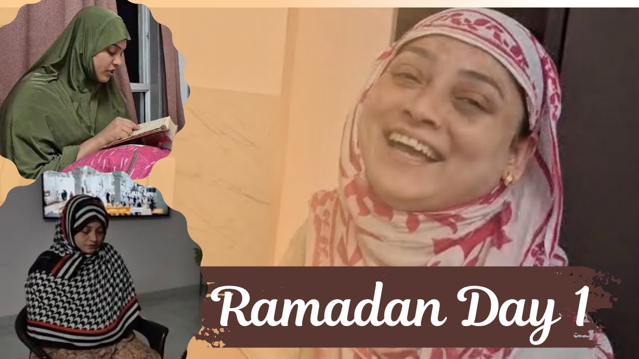 Ramadan Day 1 Vlog🌙 | First Roza, Sehri to Iftar Routine!