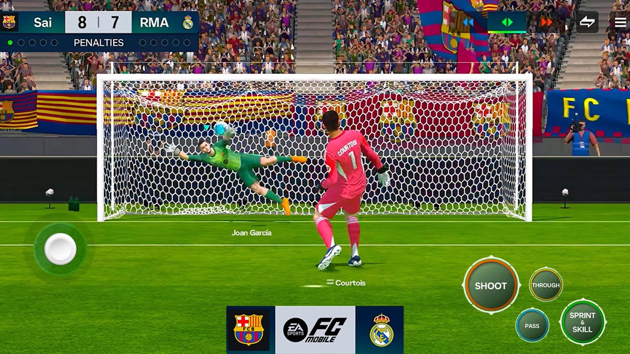 Fc Mobile Penalty Shootout #32 FC Barcelona Vs Real Madrid CF #fcmobile26