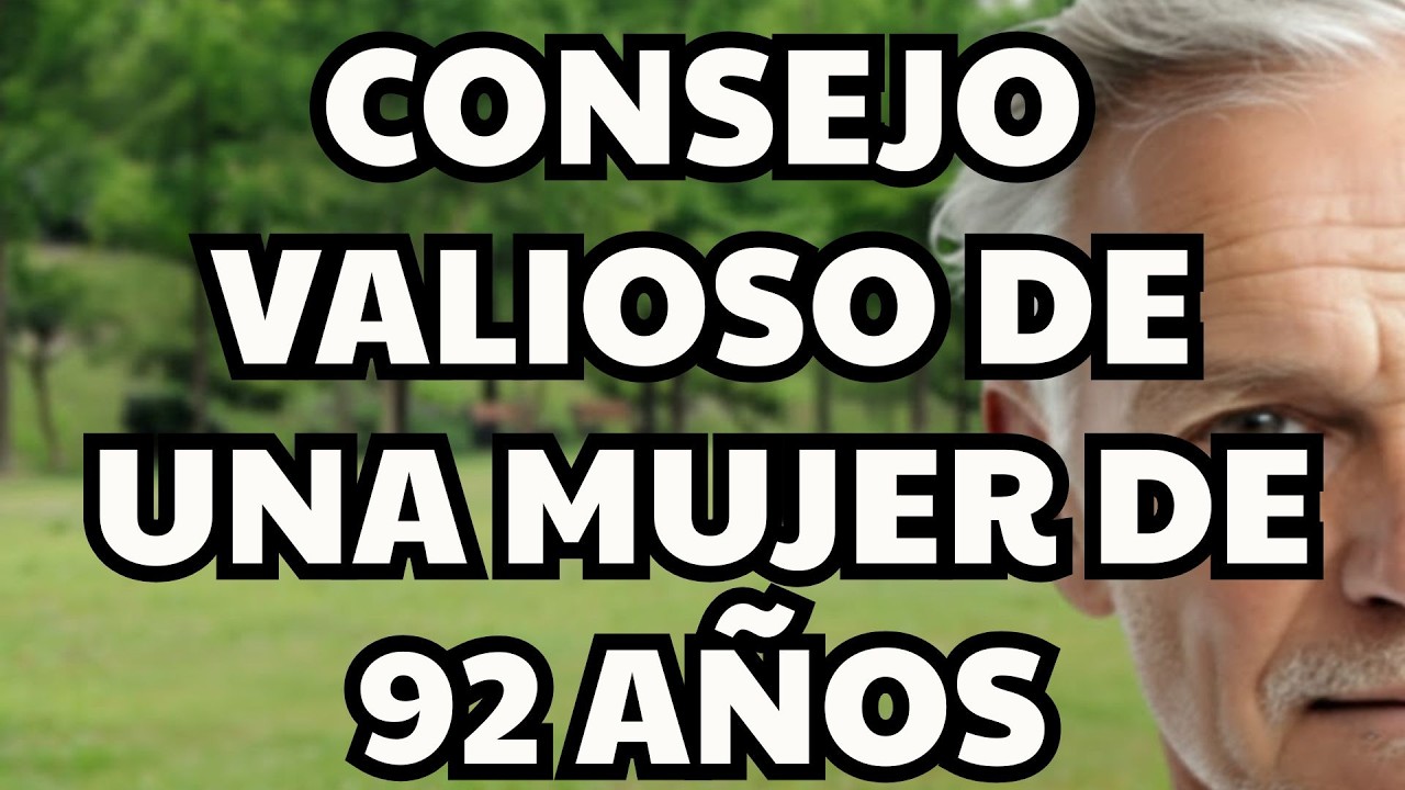 ¡Es un hecho! Pocos hombres conocen este consejo valioso de una mujer de 92 años