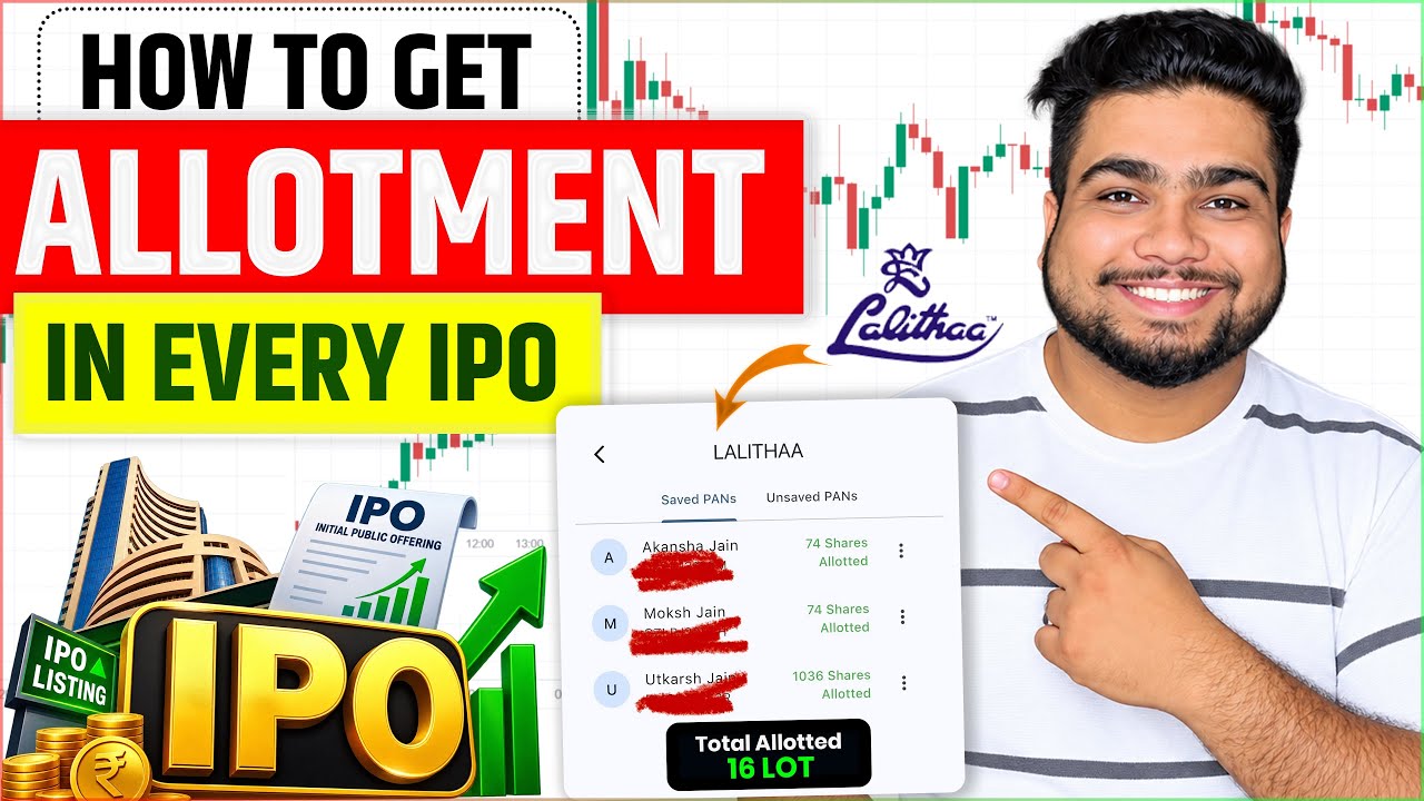 How to Get Allotment in EVERY IPO?🤔 | ipo allotment tricks