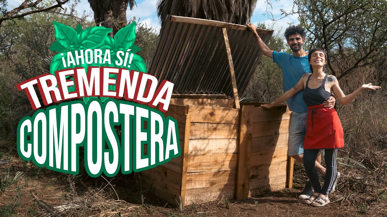 👩‍🌾 ¡HICIMOS LA #COMPOSTERA DE NUESTROS SUEÑOS! | Simple, económica y funcional