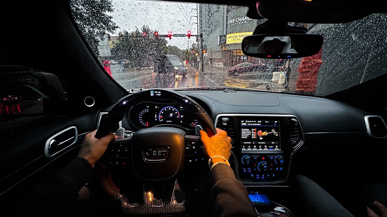 TRACKHAWK ЕЗДИТ ПОД ДОЖДЕМ ОТ ГЛАЗ 🦅