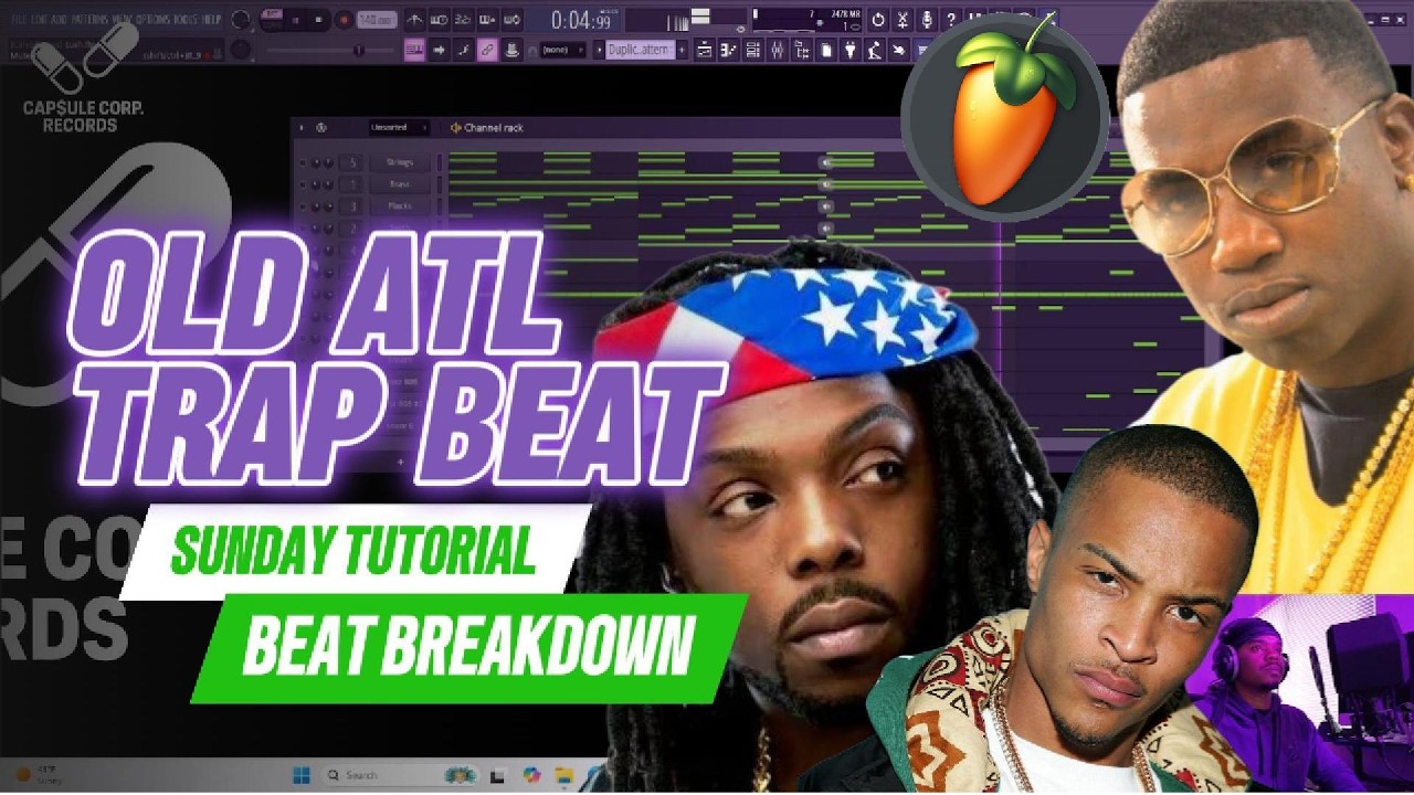Old ATL Trap Beat - Gucci Mane & T.I. Type Beat | FL Studio Tutorial