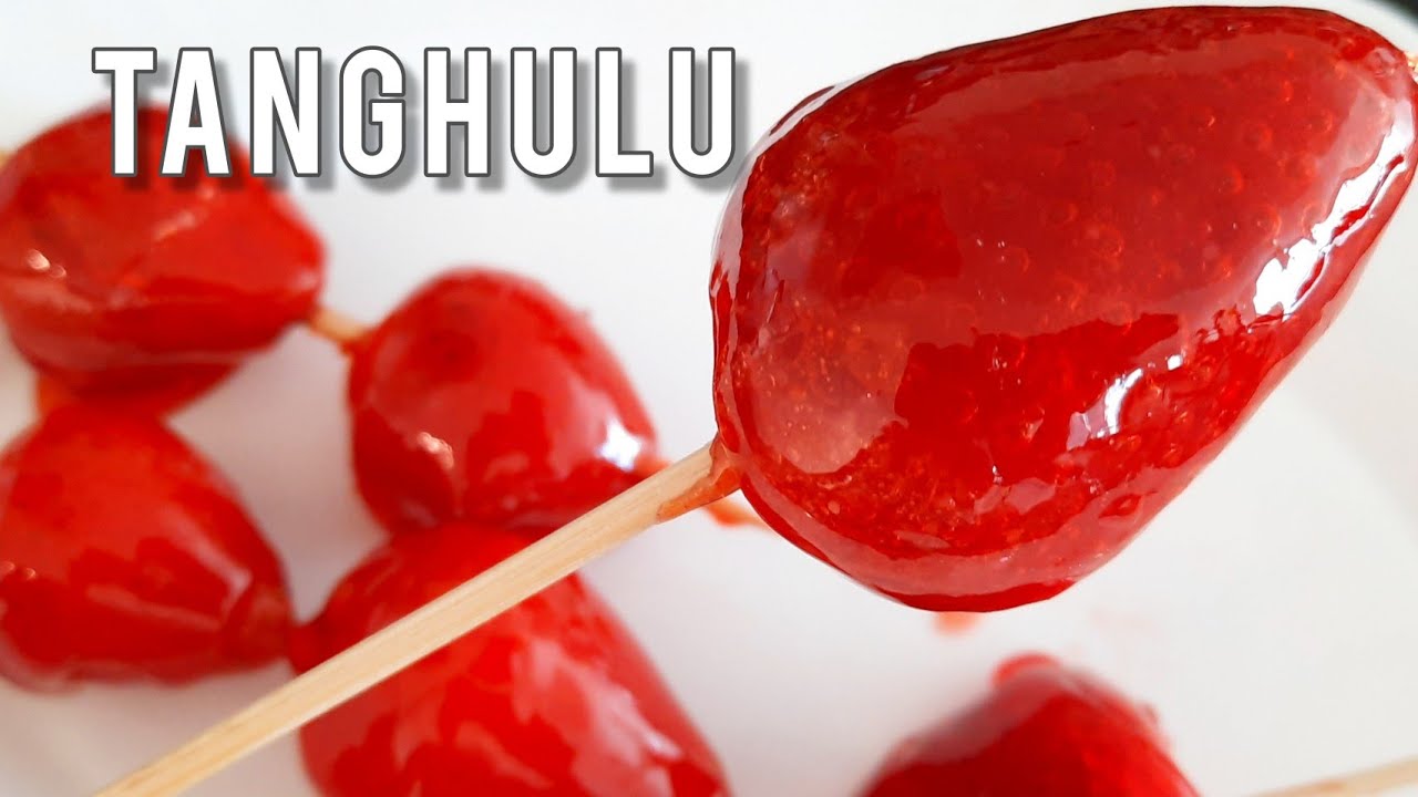 HOW TO MAKE TANGHULU // Candied Strawberries