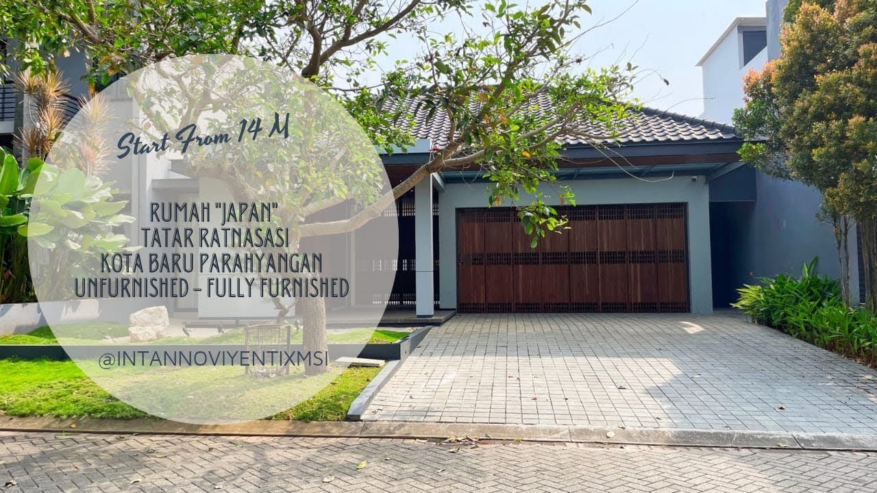 Eps 33. Rumah “JAPAN” Tatar Ratnasasi Kota Baru Parahyangan Start From 14 Miliar