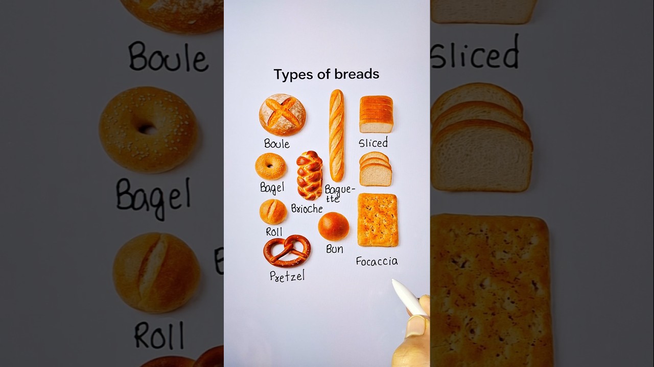 Виды хлеба 🍞