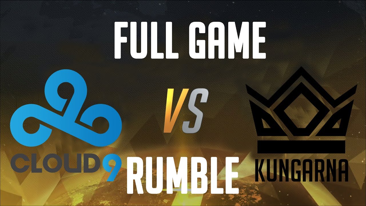 Kungarna vs Cloud9 Full Game (Semifinals) - Overwatch Rumble May 2017