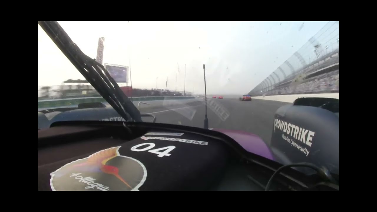 Part 3 of the ROLEX 24 hours of Daytona race