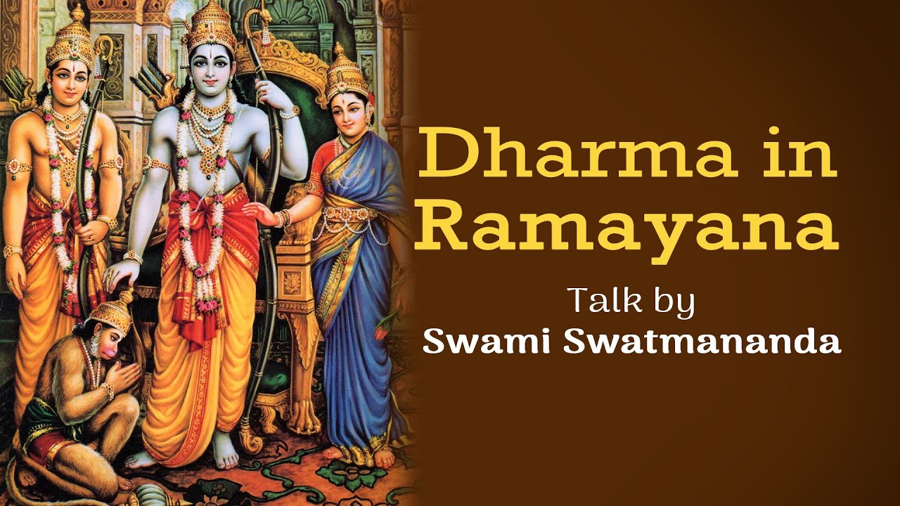 01 - Dharma in Ramayana - Talk 1