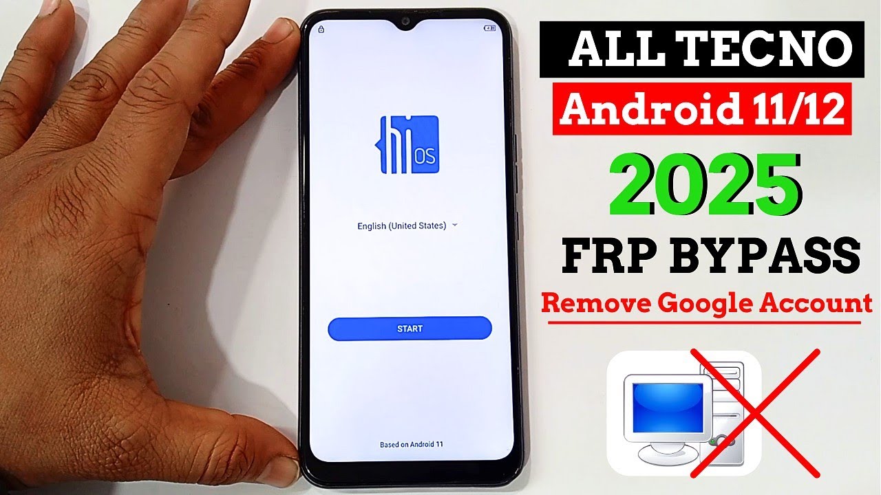2025 All Tecno Android 11/12 Frp Bypass Without Pc - Unlock Google Account Lock New Working Method