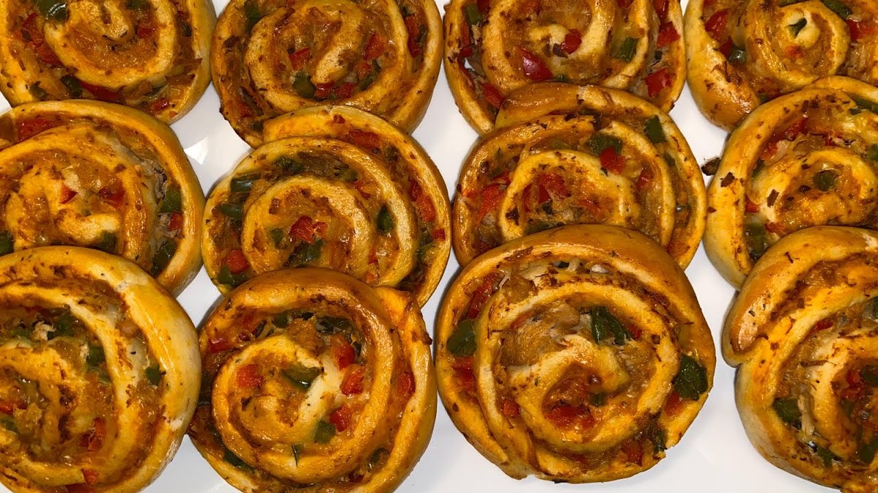 MINI PIZZA ROULÉE // ميني بيتزا ملفوف