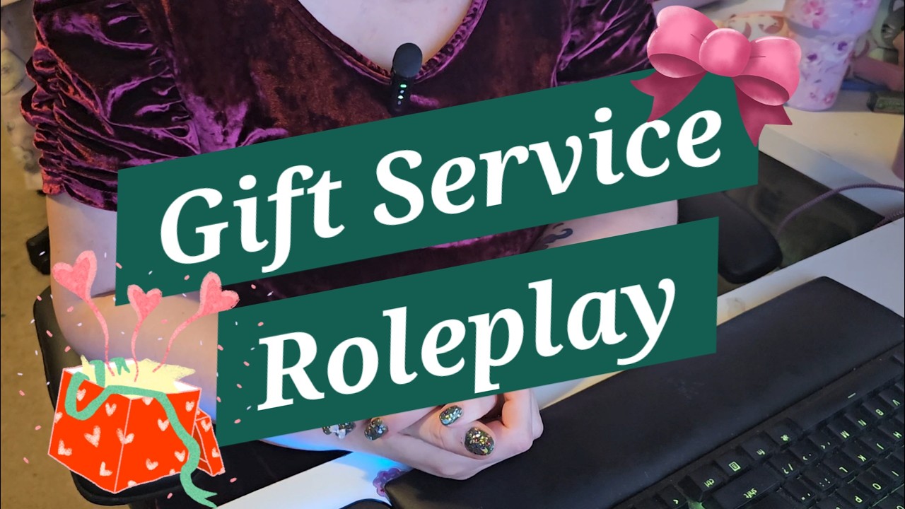 Gift Giving Service - ASMR Roleplay - Sales Roleplay - Holiday Gift Ideas - Relaxing ASMR Roleplay