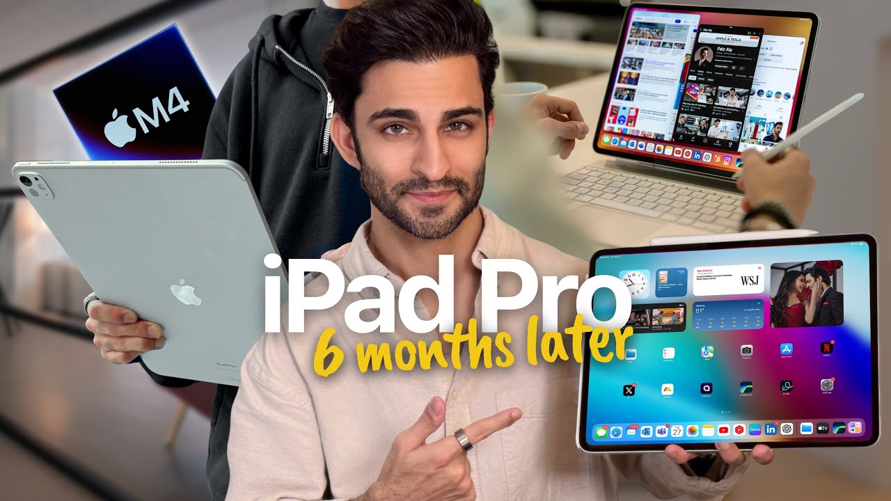 M4 iPad Pro as my main computer for 6 months ✨