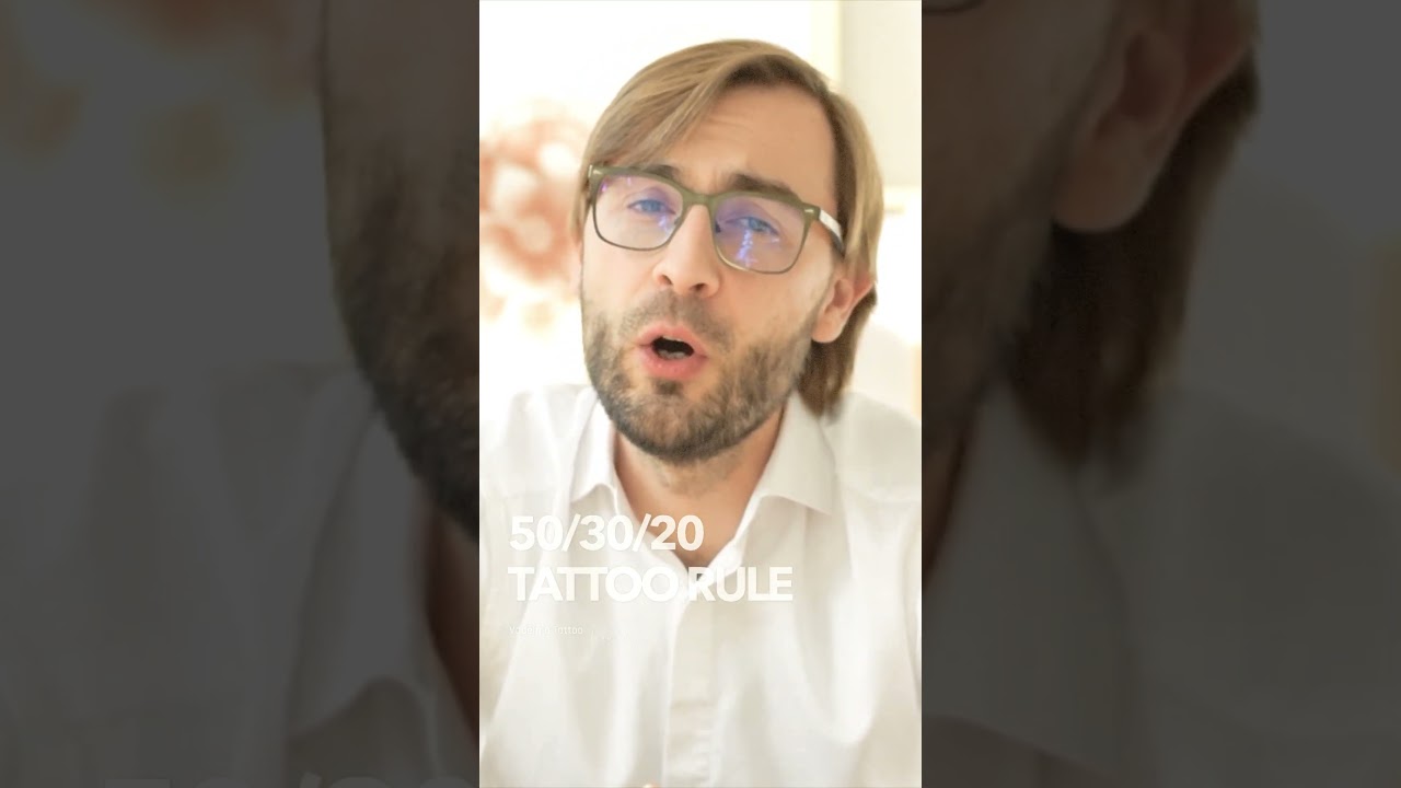 Правило заживления татуировок 50/30/20 | Тату-салон Raspberry Tattoo Amsterdam 