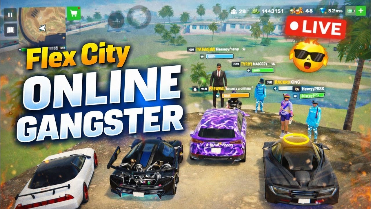 🔴Gunda Live Hai| FLEX CITY ONLINE |Best stream you'll watch today! Let's goooo🔥