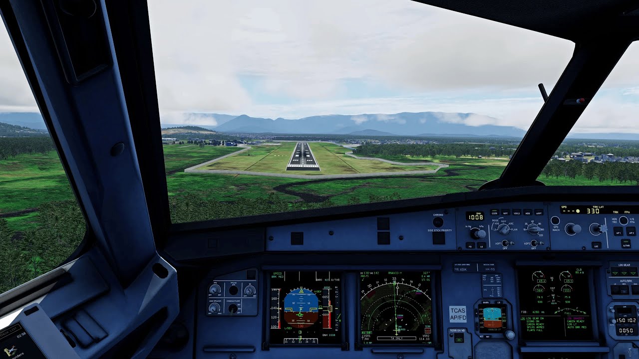 Joinville SBJV Landing | ToLiss A320neo | XP12