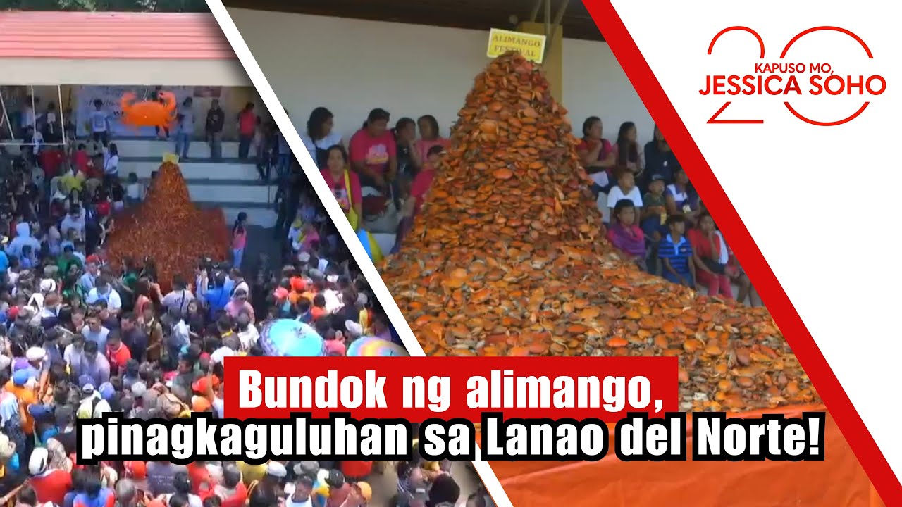 Bundok ng alimango, pinagkaguluhan sa Lanao del Norte! | Kapuso Mo, Jessica Soho
