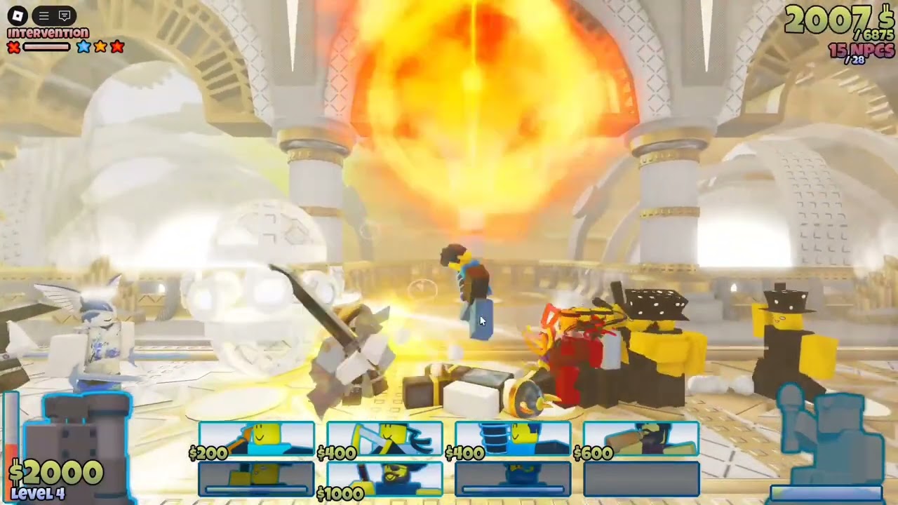 The Battle Bricks - Intervention 3 Star Tumore UBERLESS(Strat by AverageRobloxFan)