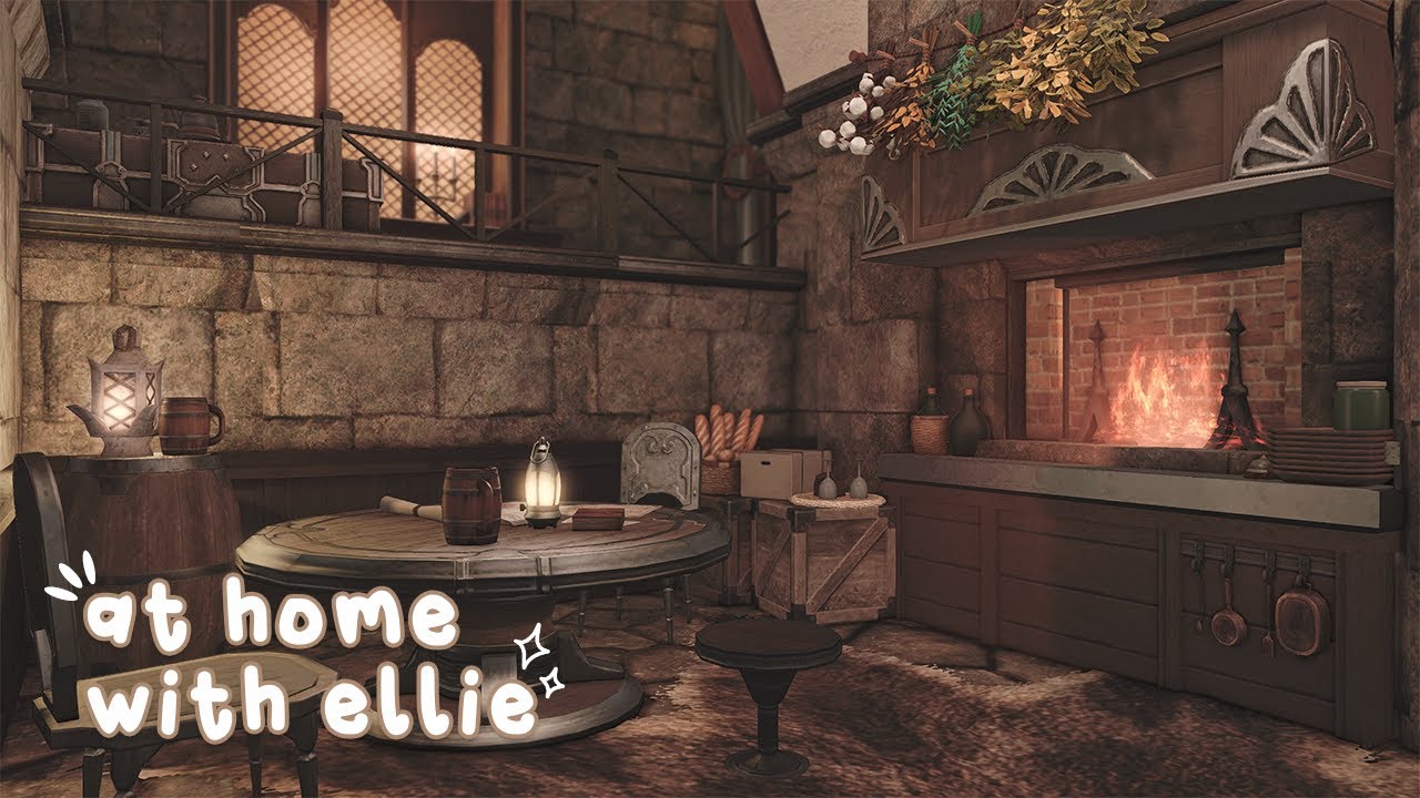 At Home with Ellie: Medieval Ishgard | FFXIV House Tour