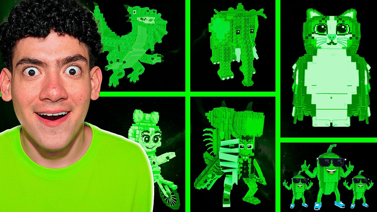 SOLO PUEDO ROBAR BRAINROTS VERDES EN STEAL A BRAINROT! 🟢 - Donato Roblox