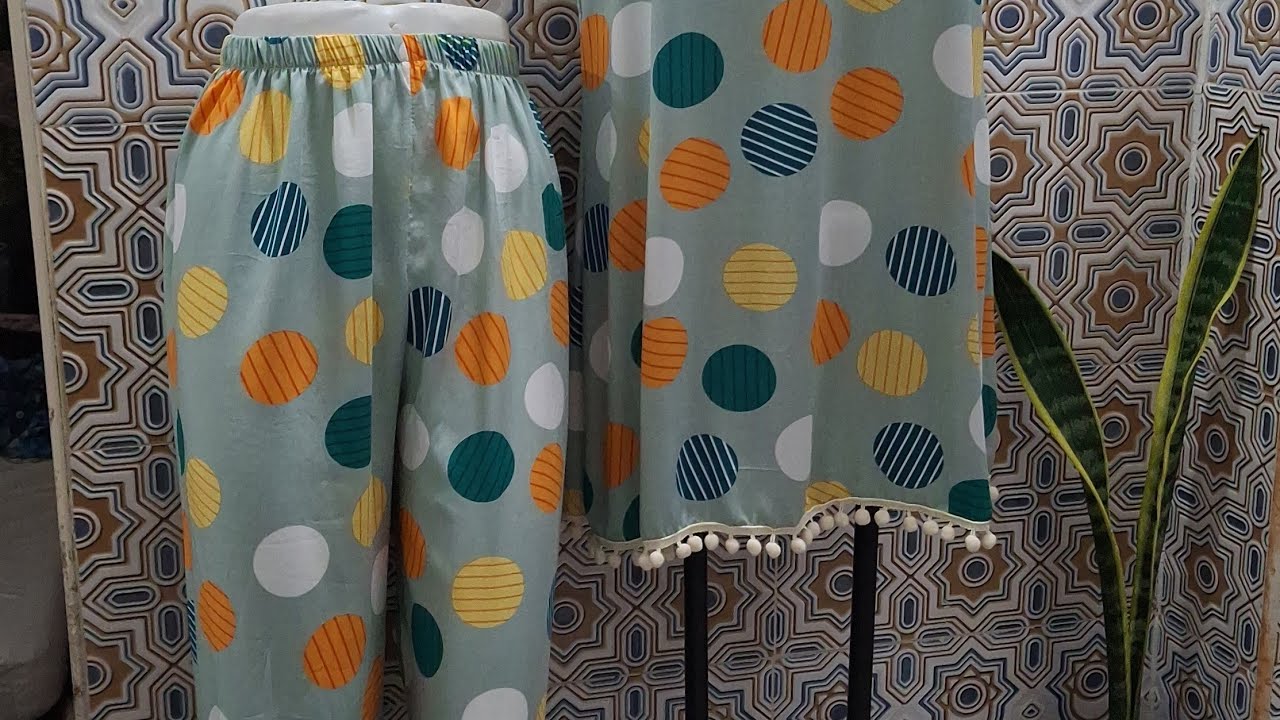 من اليوم مراحش تشري ملابس من برا فصلي♥️ وخيطي هاذ البيجامة 👌مشروع مربح لكل مبتدئات✅