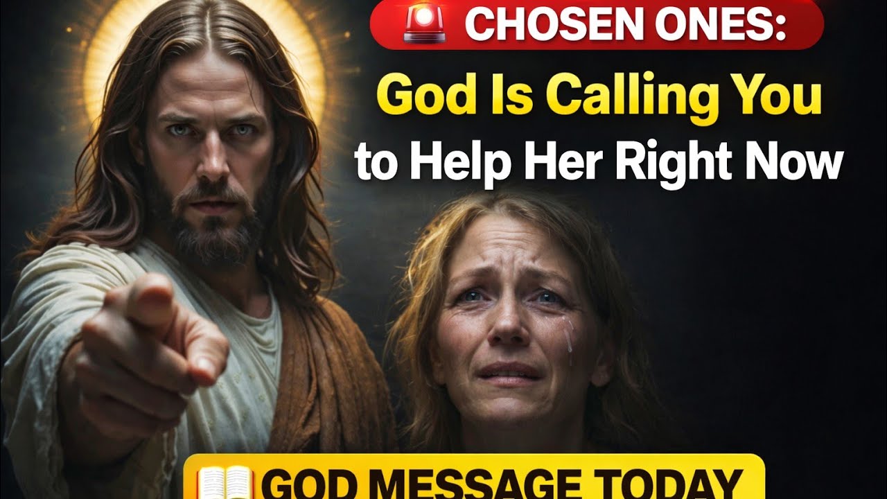🚨🌟 Chosen Ones: God Is Calling You to Help Her Right Now👆 God message Bible massage message today 📢