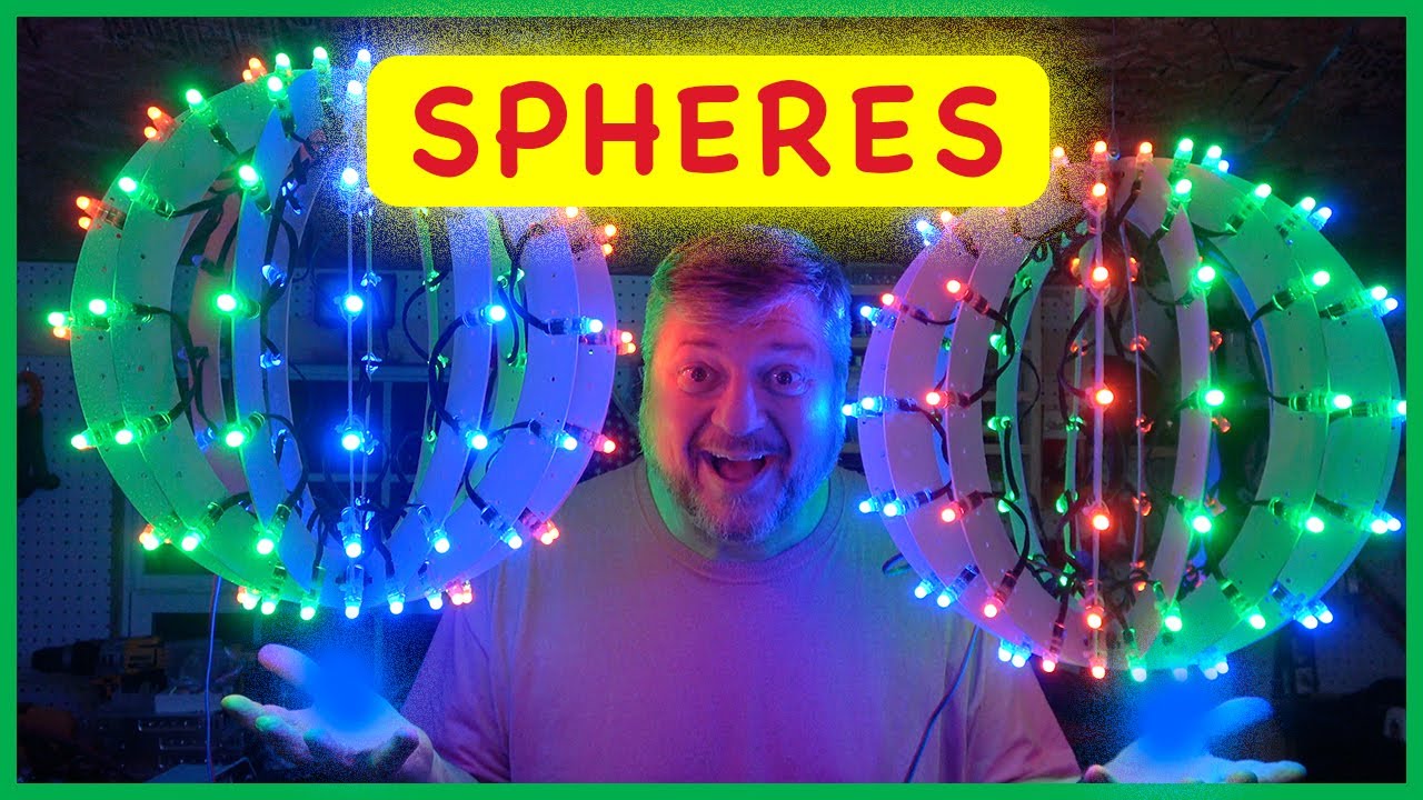 🎄RGB Pixel Sphere Prop Build (2019) 🎄