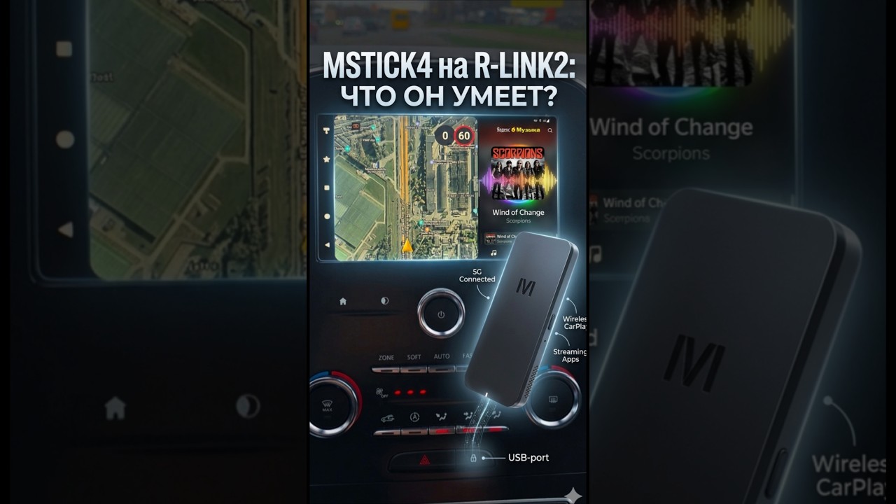 Mstick4 на R-link2 Renault #automobile #автомобильнаяэлектроника #обзор #авто