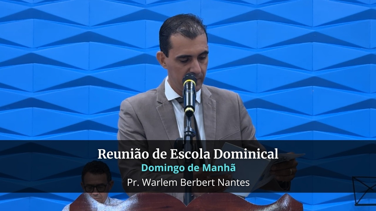 22.02.2026 - Ji-Paraná/RO - Culto de Escola Dominical