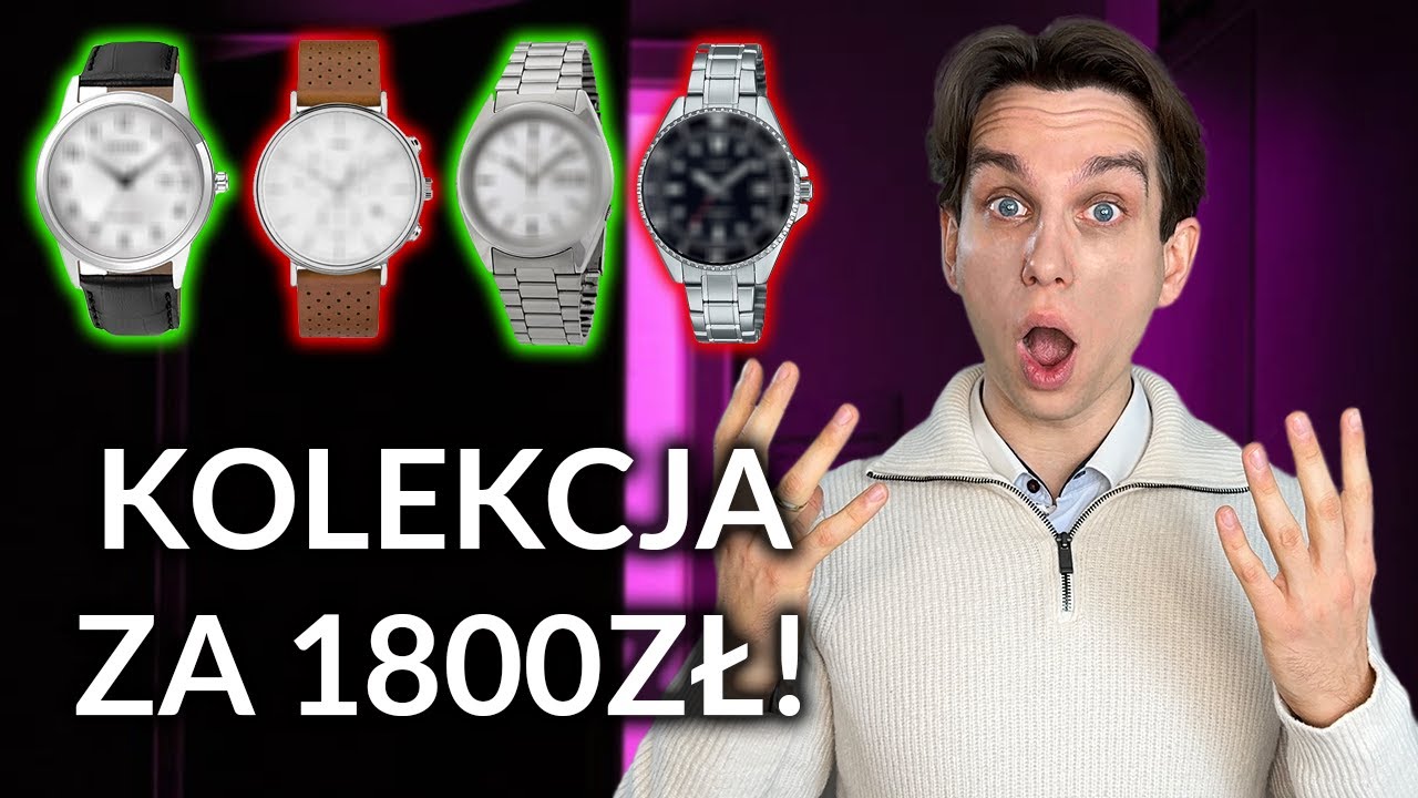 4 BUDŻETOWE marki zegarków które musisz znać! - PEREŁKI DO 500ZŁ!