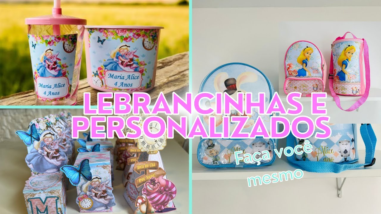 PREPARATIVOS PARA A FESTA - Faça você mesmo Lembrancinhas + Personalizados