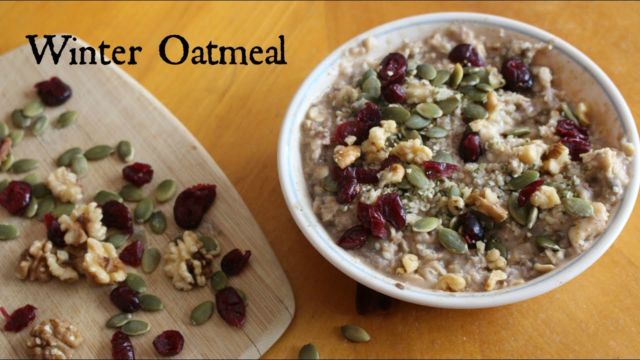 Vegan Oatmeal Recipe - Healthy Breakfast