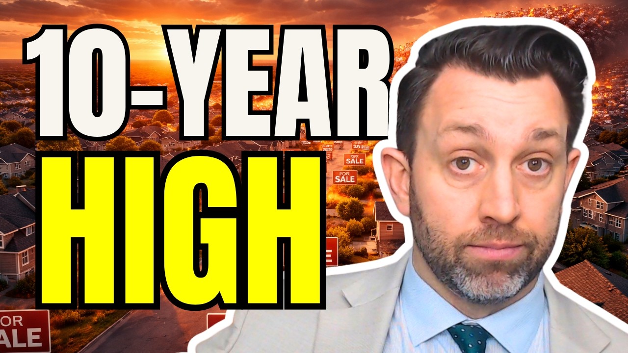 10-Year Inventory High — Sellers Caught Off Guard