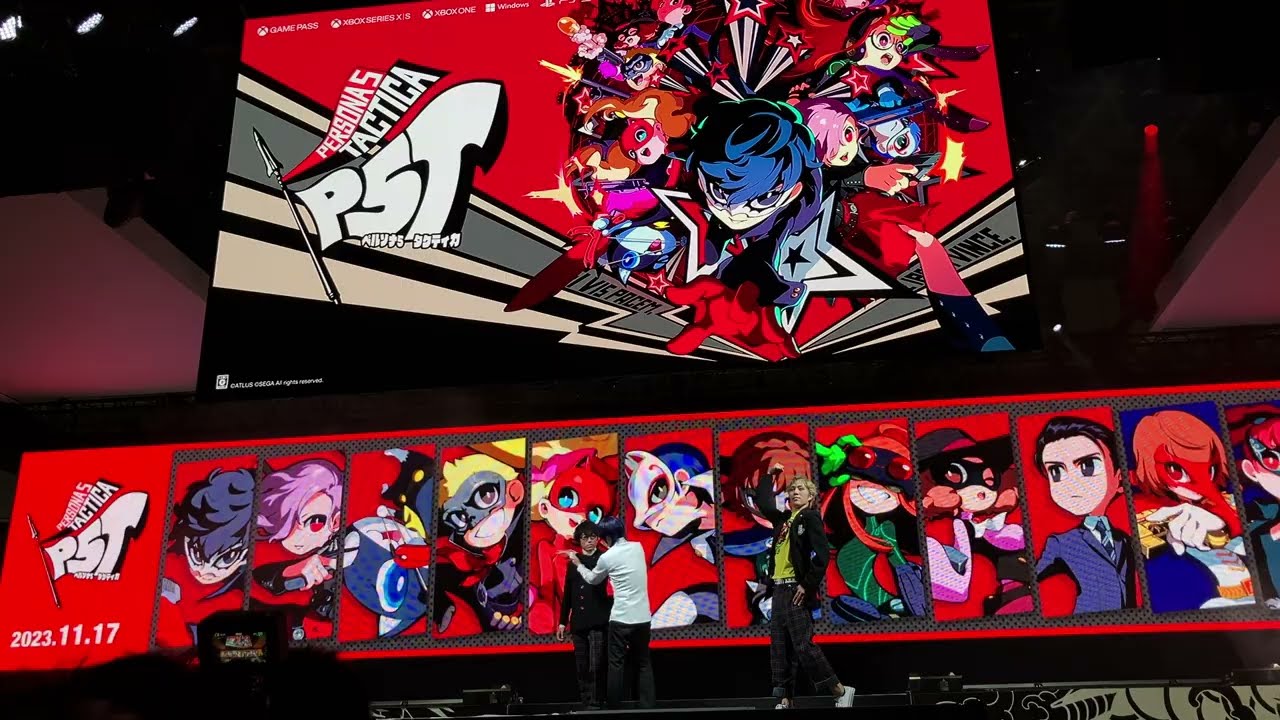Persona 5 Tactica - Dance Performance - Tokyo Game Show TGS 2023