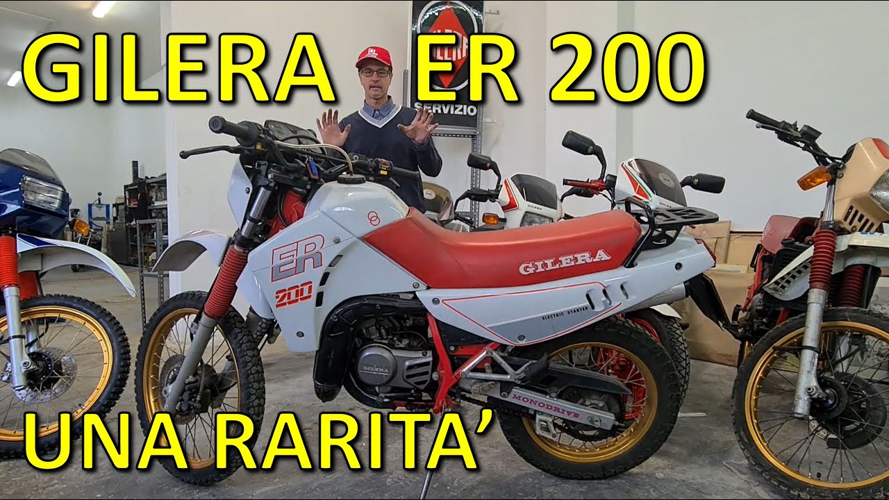 Gilera ER 200 - ben fatta e rara con il motore 200cc