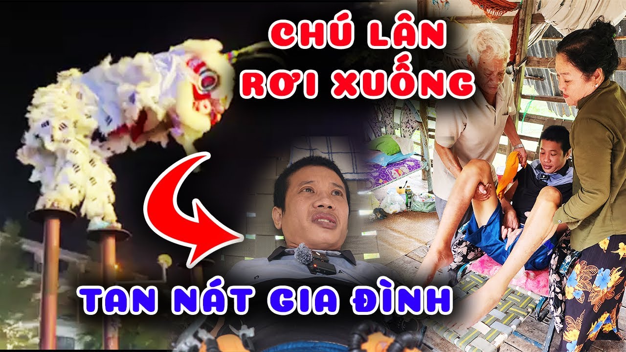 Chú lân rơi từ trên cao bên trong có người cha mưu sinh nuôi con gái nhỏ | Nhân Chứng Vlog