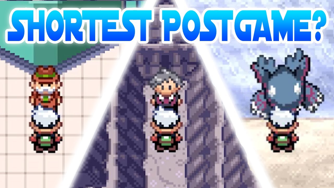 НА САМОМ ДЕЛЕ играю в пост-игру Pokemon Emerald