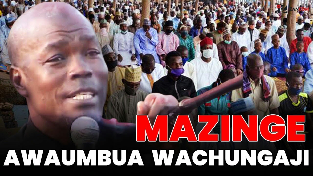 MAZINGE AWAUMBUA WACHUNGAJI NA MAPASTOR LIVE KWENYE MDAHALO.