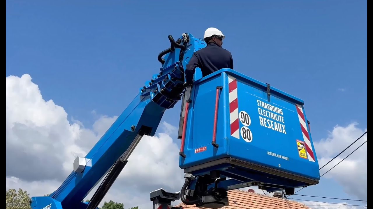 Métier : Monteur électricien réseaux ! Un métier de haut vol