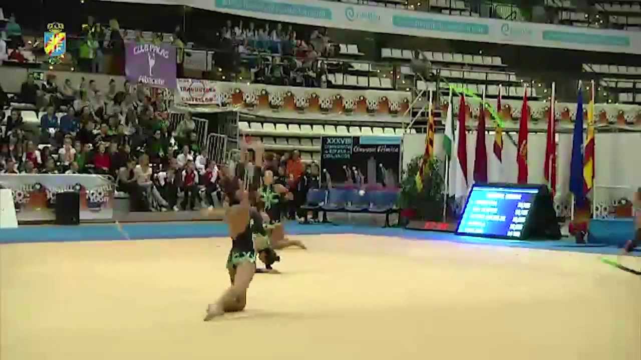 Campeonato de España Conjuntos Gimnasia Rítmica 2012 (2ª parte) I