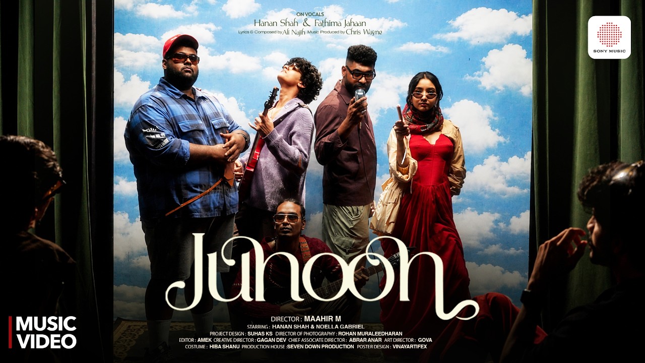 Junoon (Music Video) | @hanaaaneyy | F. Jahaan | Ali Najih | Chris Wayne | Maahir M | Indie Pop